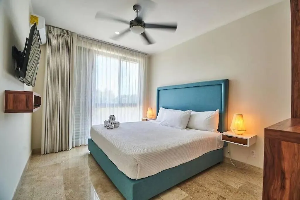 2 Bedroom Apartment With Rooftop Pool And Gym Tulum Pueblo