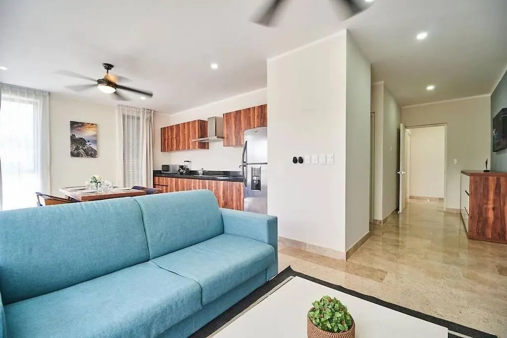 2 Bedroom Apartment With Rooftop Pool And Gym Tulum Pueblo